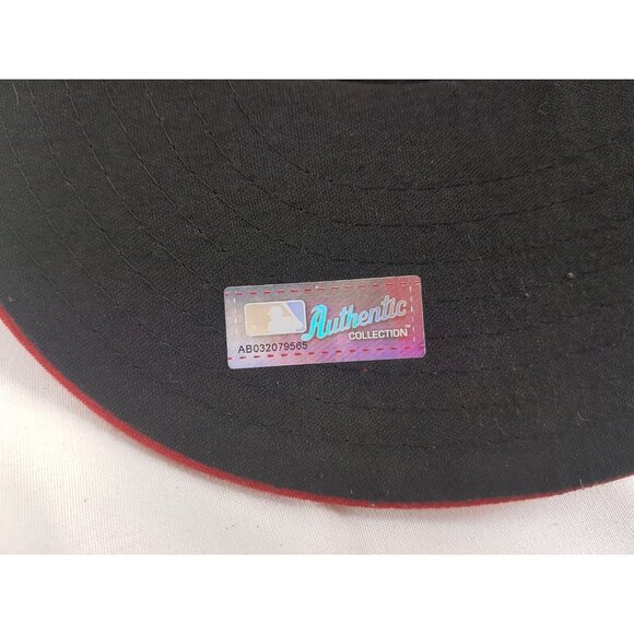 Philadelphia Phillies Cap Trucker Hat Snapback Baseball official 59Fifty 7 3/8 - Picture 9 of 12